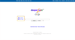 Desktop Screenshot of deeperweb.com